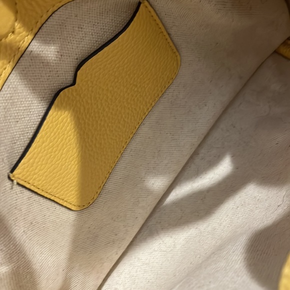 VGUC Kate Spade medium striped straw bag - Picture 9 of 11